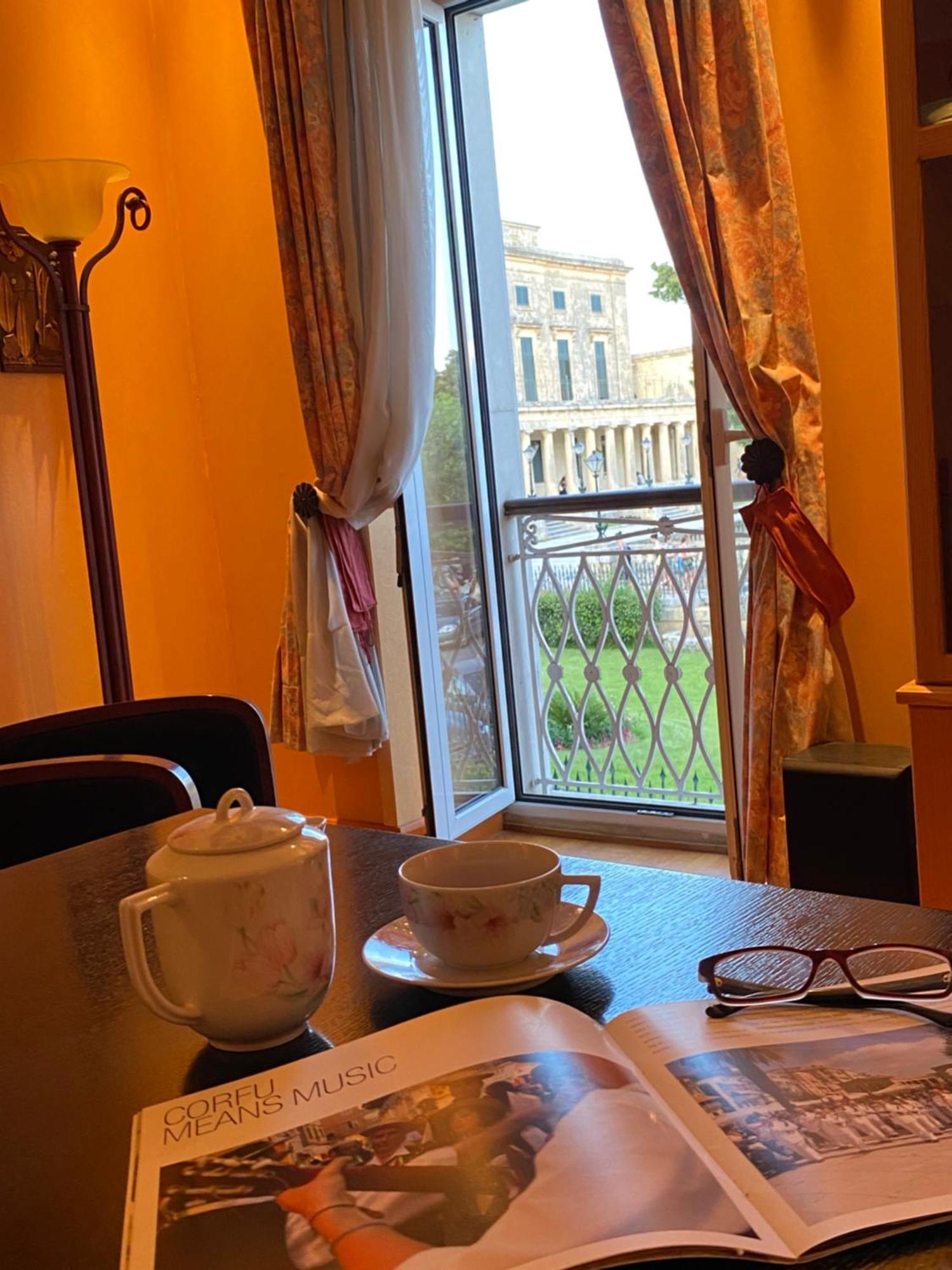 Palazzo Luxury Suite - View To Liston Square & Old Fortress Of Corfu Old Town Dış mekan fotoğraf