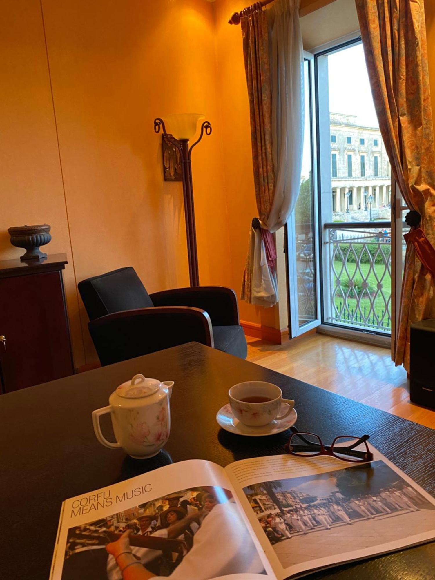 Palazzo Luxury Suite - View To Liston Square & Old Fortress Of Corfu Old Town Dış mekan fotoğraf